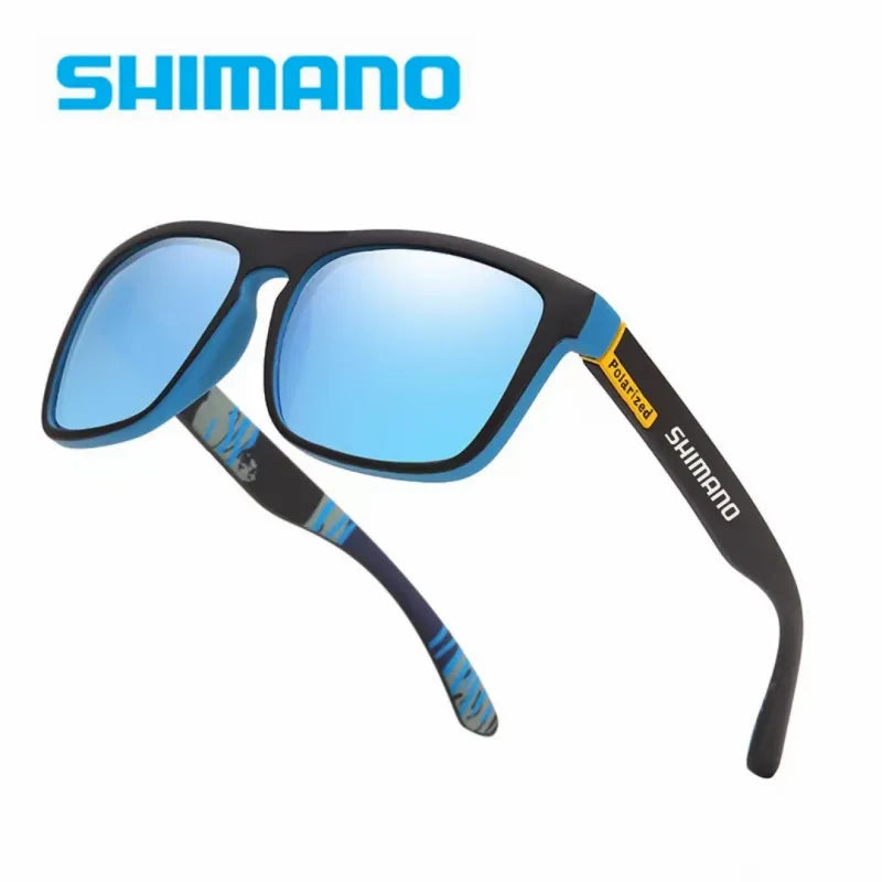 Shimano Polarized Sunglasses UV400 Protection for Men and Women Outdoor Hunting Fishing Driving Bicycle Sunglasses Optional Box