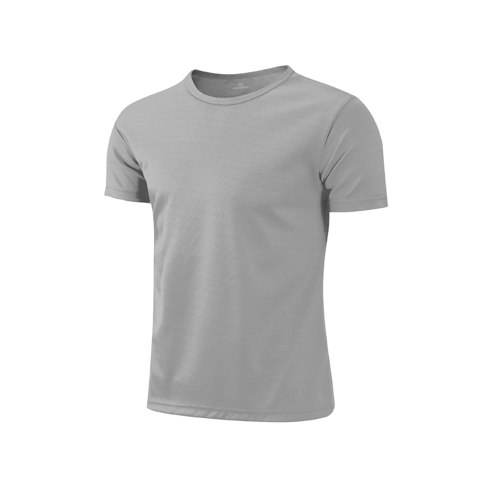 Quick-drying Round Neck Sport T-shirt Gym Jerseys Fitness Shirt Trainer Running T-shirt Men Breathable Sportswear Class Service