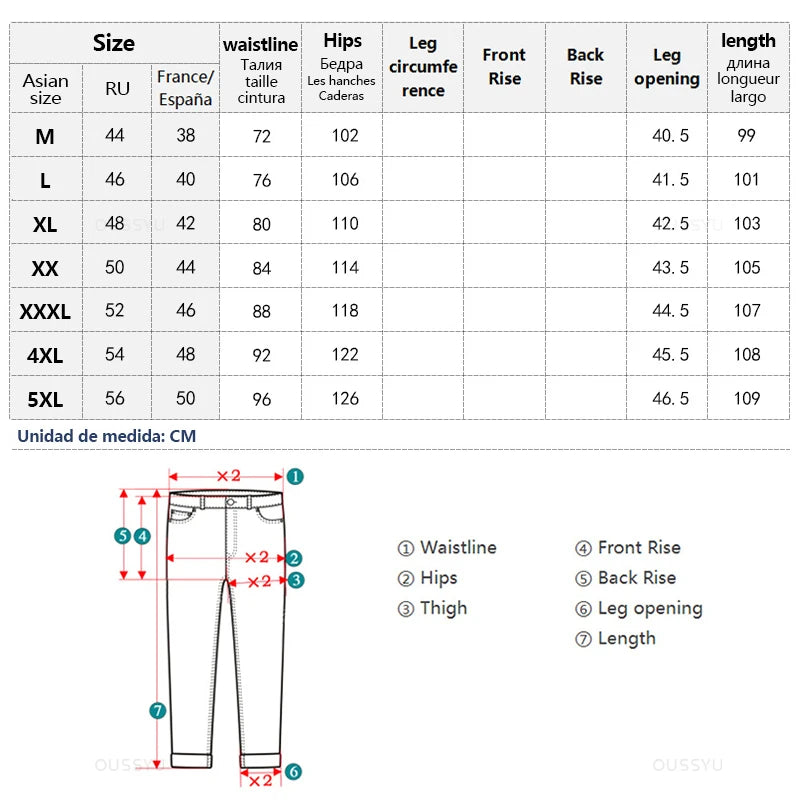 Brand Clothing Soft Lyocell Fabric Men's Jeans Loose Straight Pants Drawstring Elastic Waist Korea Casual Trousers Plus Size 5XL