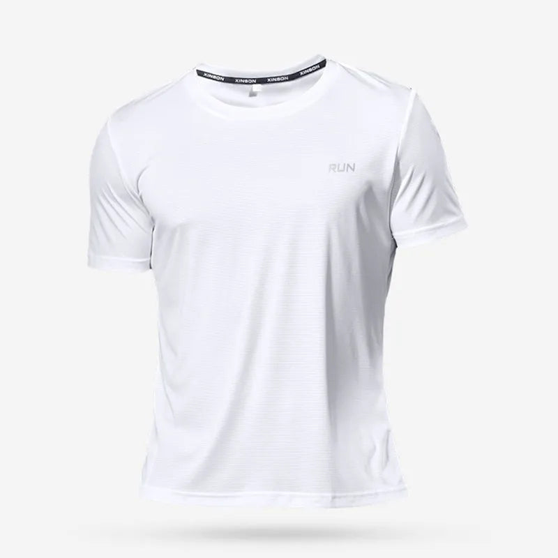 Multicolor Quick Dry Short Sleeve Sport T Shirt Gym Jerseys Fitness Shirt Trainer Running T-Shirt Men's Breathable Sportswear