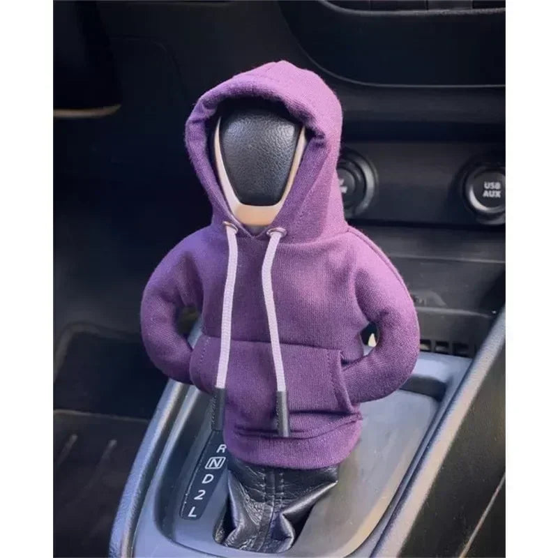 Universal Hoodie Car Gear Car Shift Lever Cover Change Lever Sweatshirt Gearshift Cover Hoodie Gear Knob Sweater Car Decorations